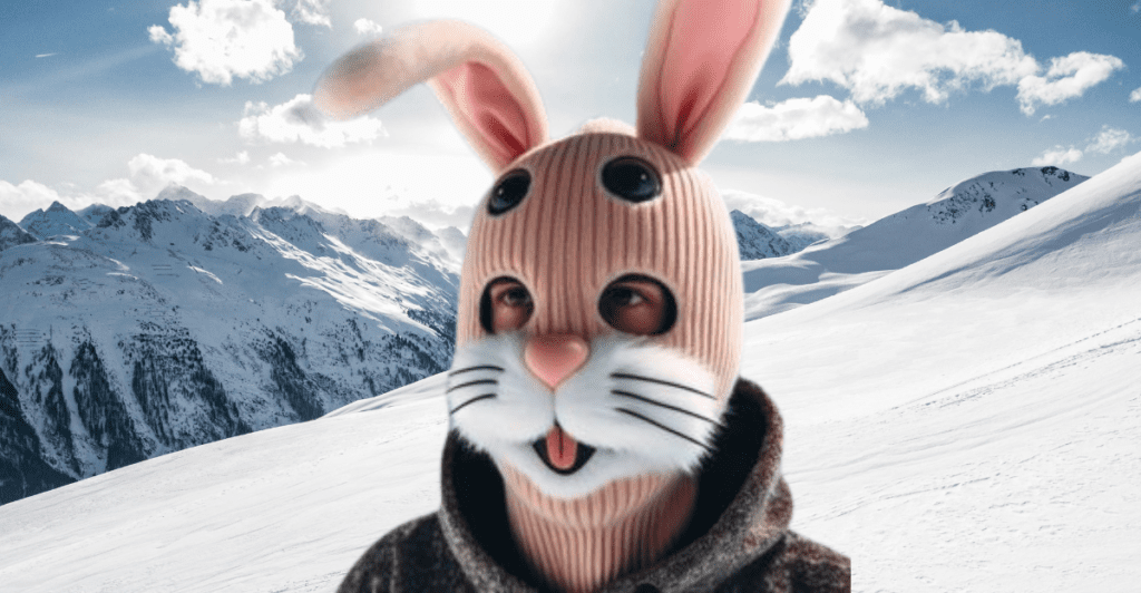 Bunny Ski Mask
