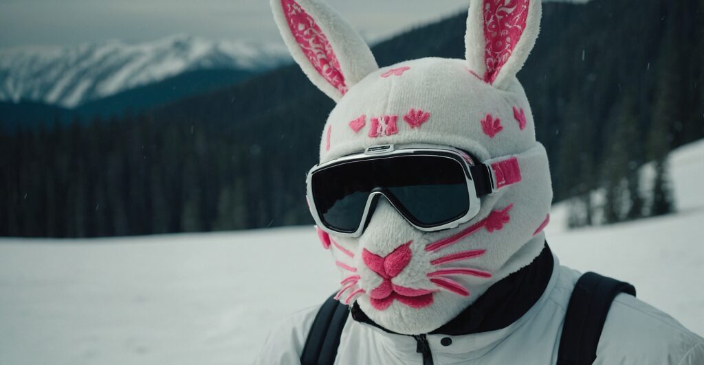Bunny Ski Mask