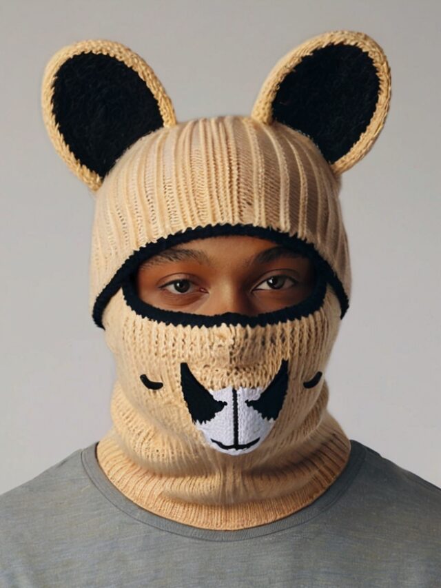 Ski Mask with Ears: Stay Warm and Playful on the Slopes